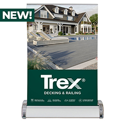 TREX - MINI RETRACTABLE BANNER