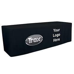 COBRAND TREX - 8' FITTED TABLE THROW - FRONT IMPRINT