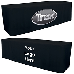 COBRAND TREX - 8' FITTED TABLE THROW - FRONT & BACK