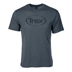 TREX - TRI-BLEND TEE, CHARCOAL HEATHER