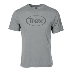 TREX - TRI-BLEND TEE, GREY HEATHER