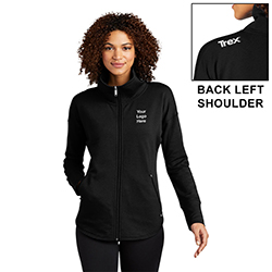 COBRAND TREX OGIO LADIES' LUUMA FULL ZIP FLEECE