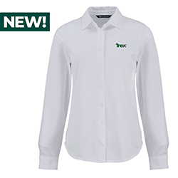 TREX - C&B TRIBLEND BUTTON UP, LADIES'