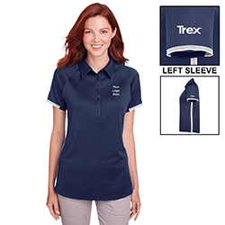 COBRAND TREX UNDER ARMOUR LADIES RIVAL POLO