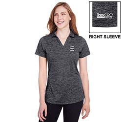 COBRAND TREXPRO PLATINUM PUMA ICON HEATHER POLO - LADIES